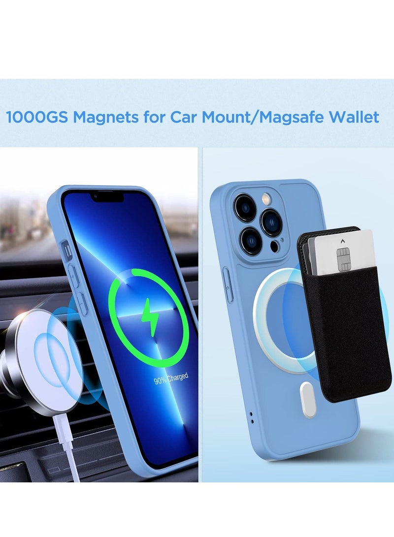 Magnetic Adapter Ring 2 Pack, Universal Magnet Sticker Compatible with Magsafe Accessories Wireless Charging