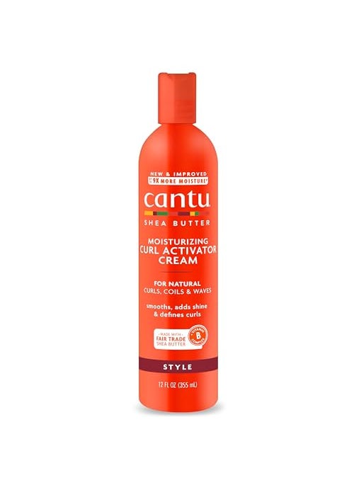 Cantu - Cantu Moisturizing Curl Activator Cream with Shea Butter for Natural Hair 12 fl oz - Image 1