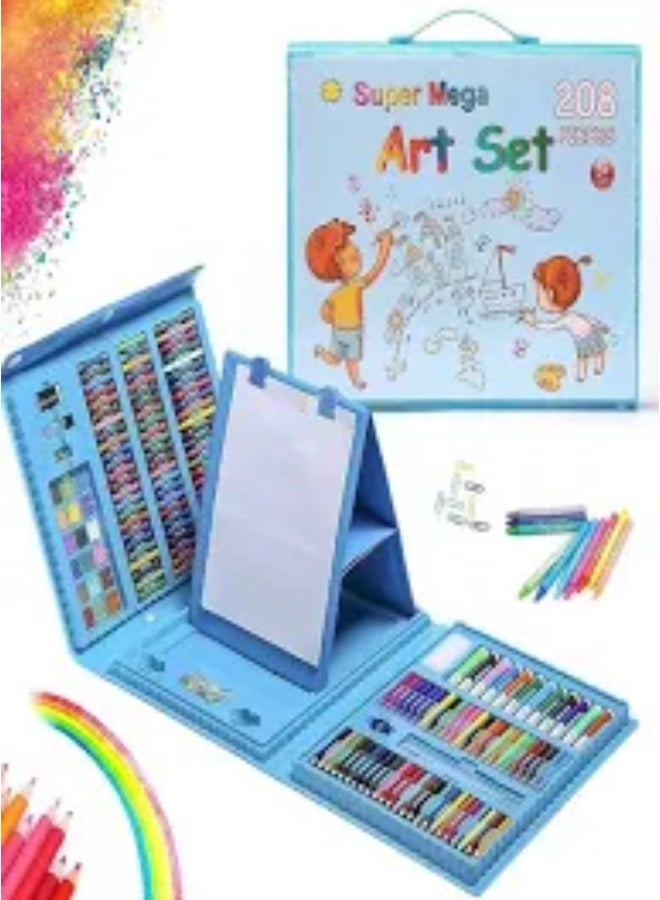Super Mega 208 Pcs Coloring Art Set 3+age - Image 1