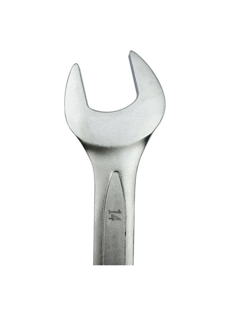 TOTAL - 14 Size Double Side Spanner Combination Ring Open End Spanner Chrome Vanadium 1 Pcs TCSPA141 - Image 1