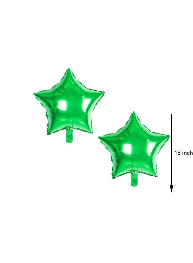 LYK 8PCS Frog Foil Balloons with 18inch star round Mylar Balloons for Kids Frog Themed Party Children Birthday Party Baby Shower Party Decorations - Image 3