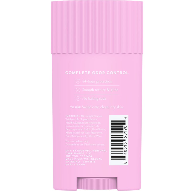 Billie All Day Deodorant, 24-hour Odor Protection, Aluminum-Free, Cotton Cloud, 2.6oz - Image 2