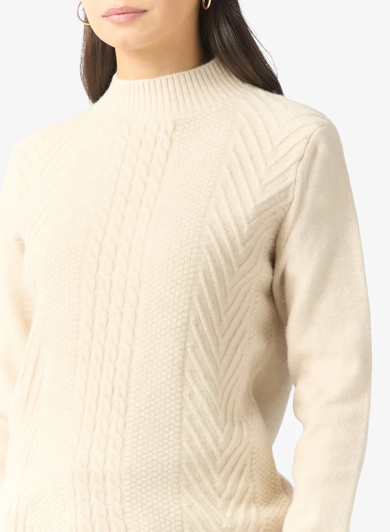 ELLA Cable Knit Sweater