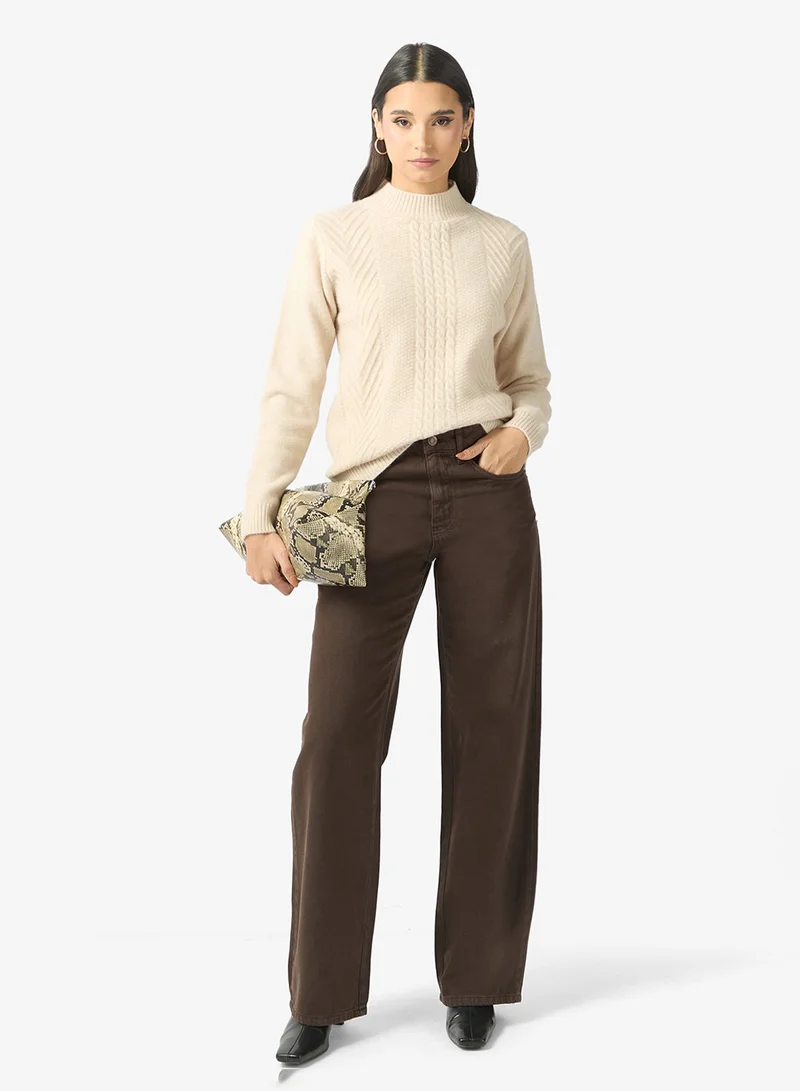 ELLA Cable Knit Sweater