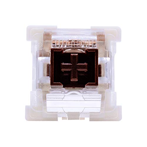 outemu Brown Switches- 65 Pack, 3-Pin Tactile Dustproof Key Switches - Replacement Switches for Mechanical Gaming Keyboard - Image 2