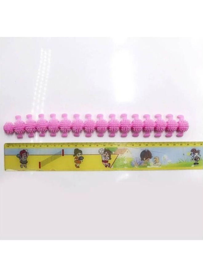 NIBEMINENT 4-Piece Caterpillar Anti Stress Face Reliever Squeeze Relief Healthy Toy - Image 4