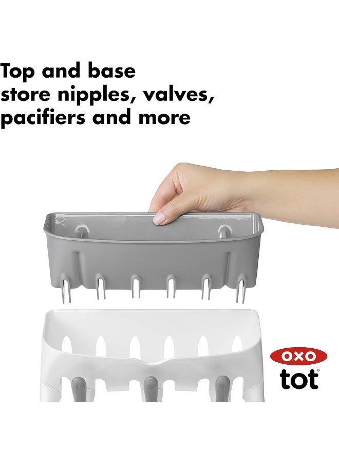 OXO Space Saving Drying Rack - Grey - Image 5