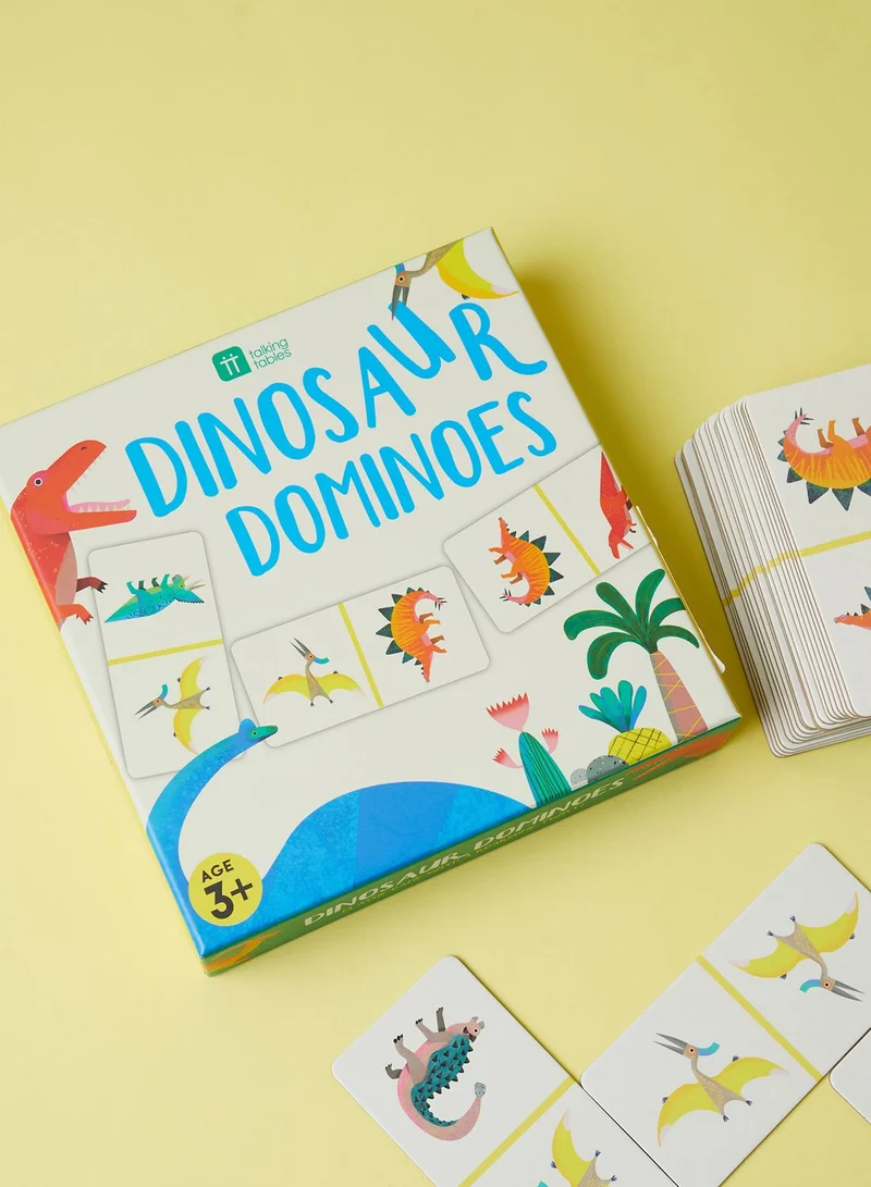 Talking Tables Dinosaur Dominoes Game
