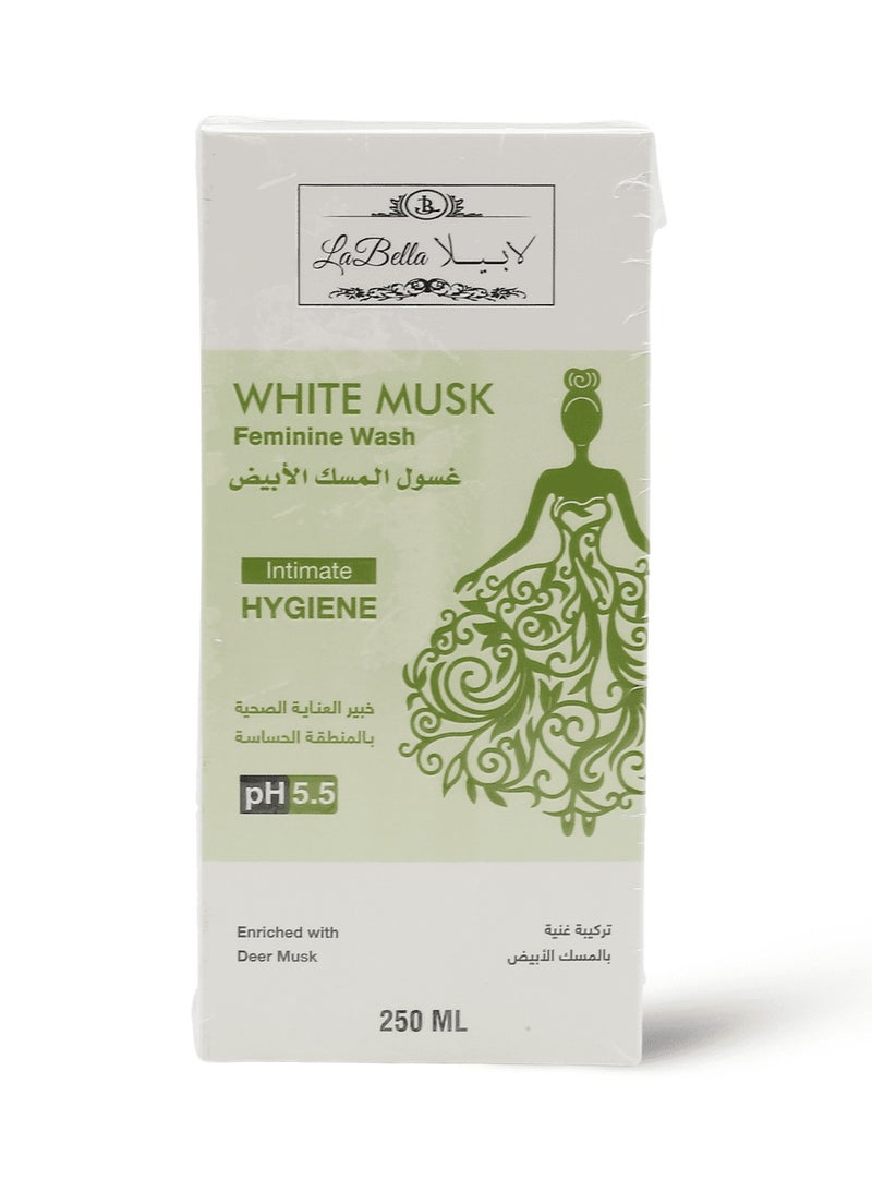 La Bella Labella - White Musk Intimate Wash - 250 ml