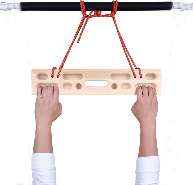 VIXERA Portable Hangboard | Rock Climbing Hangboard | Hang Board for Climbing | Rock Climbing Gifts for Rock Climbers for Climbers | Bouldering Gifts - Image 1