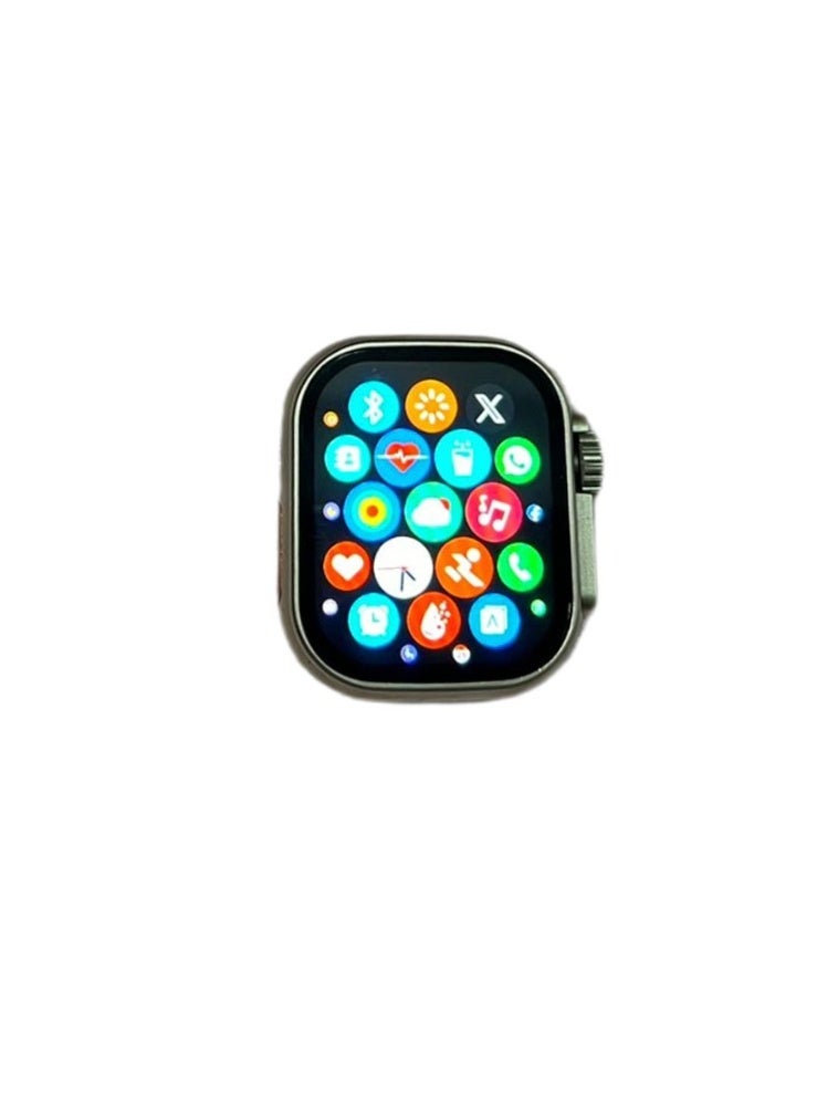 adhomax New T900 Ultra 2 smart watch Elegant Design 2.2" NFC, infinite display, Fitness Tracker, Heart Rate, Bluetooth, Wireless Charging, works with IOS and android, for men and women - Image 5