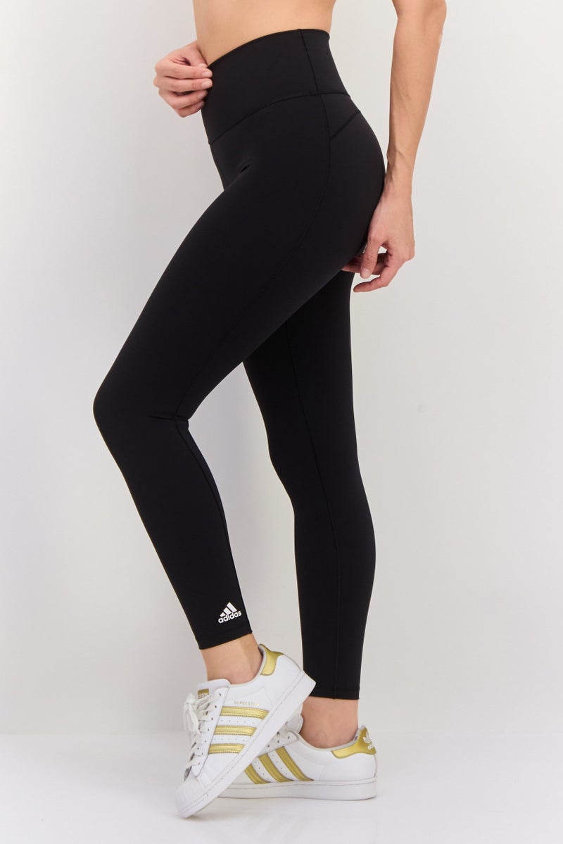 Adidas Women Sportswear Fit 7/8 Training Leggings, Black - Image 2