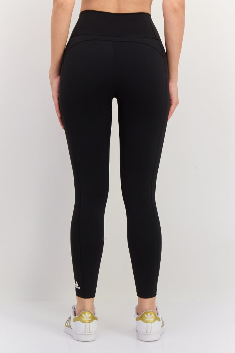 Adidas Women Sportswear Fit 7/8 Training Leggings, Black - Image 4