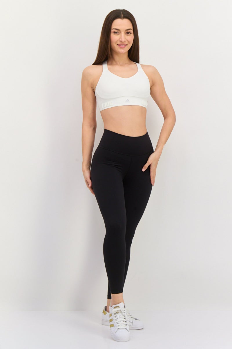 Adidas Women Sportswear Fit 7/8 Training Leggings, Black - Image 3