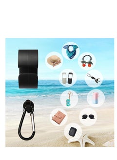 Generic Clear Bogg Beach Tote Bag with Insert and Zipper Pouch, Perfect for Beach Days and Travel, Includes Hooks for Easy Organization  - Image 4