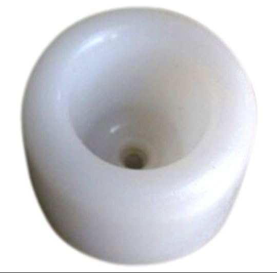 PVC Buffer Datta/Pads Round with Self Thread Screw On Non Skid Floor Protector Furniture Sofa Furniture Chair Balance Pad Noise Insulation Floor Bumper (24) 