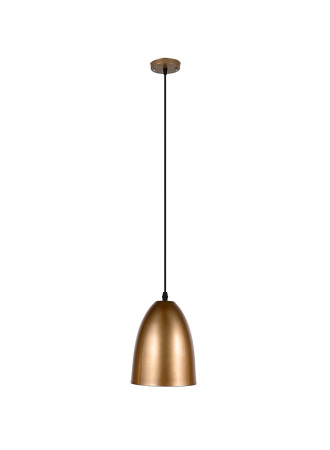 El Rawda Lighting Shot Ceiling Lamp - Single | modern decorative LED E27 pendant light ceiling lamp hanging | suitable for any room | Color: Gold | Size: 70x16 cm