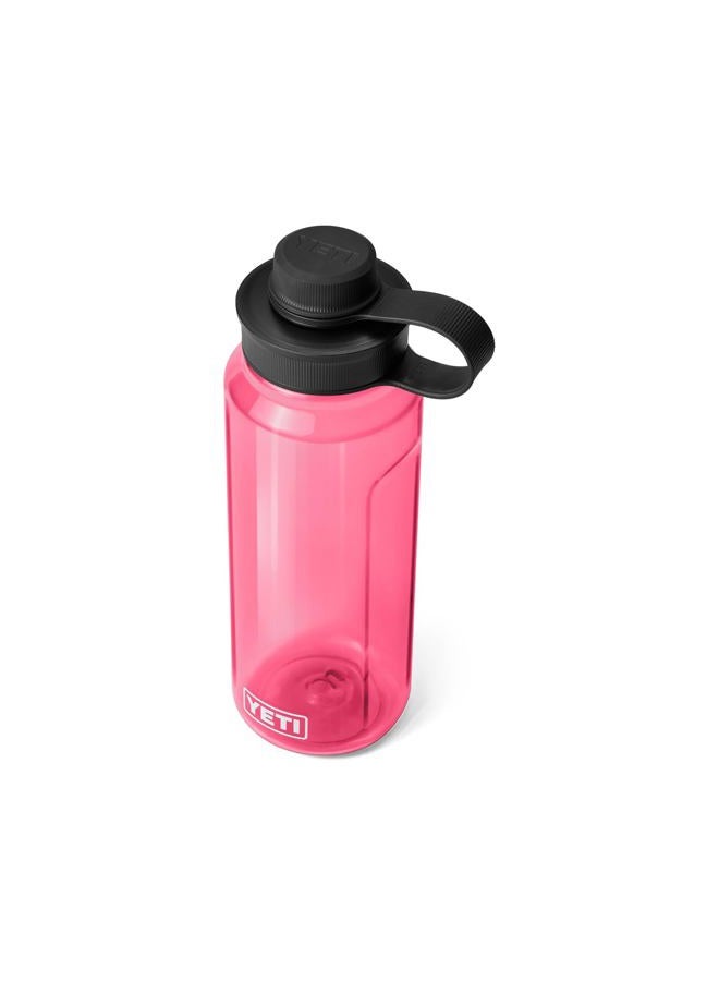 YETI Yonder 1L/34 oz Water Bottle with Yonder Tether Cap, Tropical Pink - Image 1