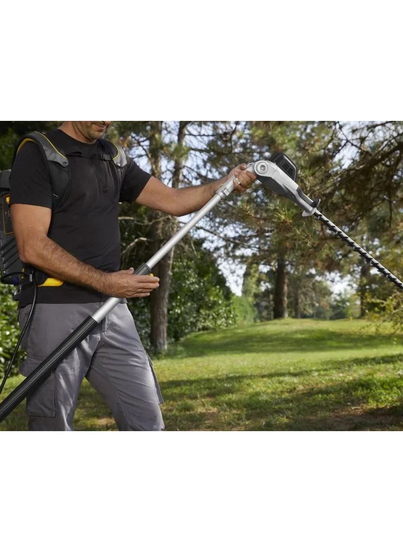 Stiga - Stiga SPH 900 PAE Premium Cordless Long-Reach Hedge Trimmer 52cm with STIGA E-Power E 475 (7,5Ah) Battery and Charger Backpack (Made in Italy) - Image 1