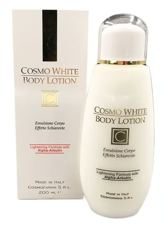 Cosmofarma cosmo white body lotion 200 ml - Image 1