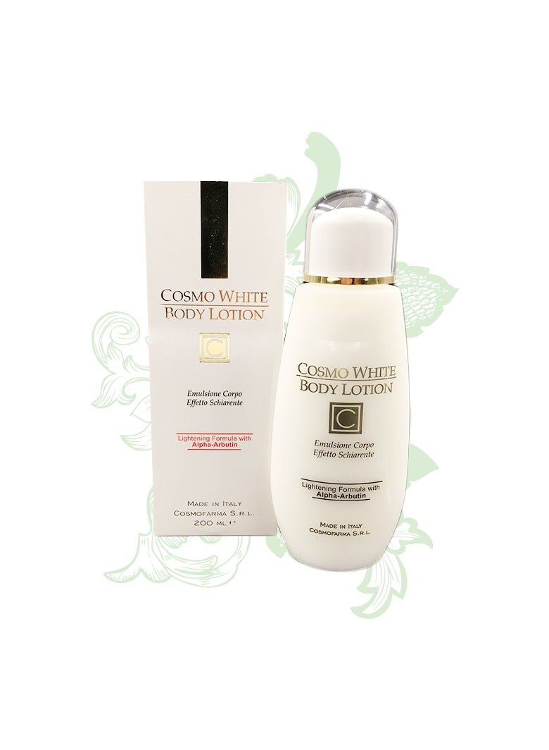Cosmofarma cosmo white body lotion 200 ml - Image 2