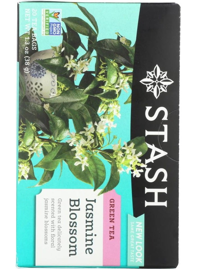 Stash Tea شاي ياسمين بلوسوم 20 كيس - Image 3