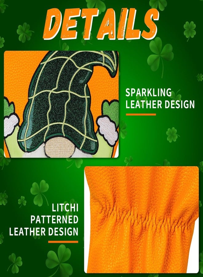 LZFAN Golf Club Head Cover Driver Headcover Wood St Patrick's Day Leprechauns Green Faceless Elderly Gnomes Irish Festival Patrick's Day Doll Golf Head Cover - Image 3