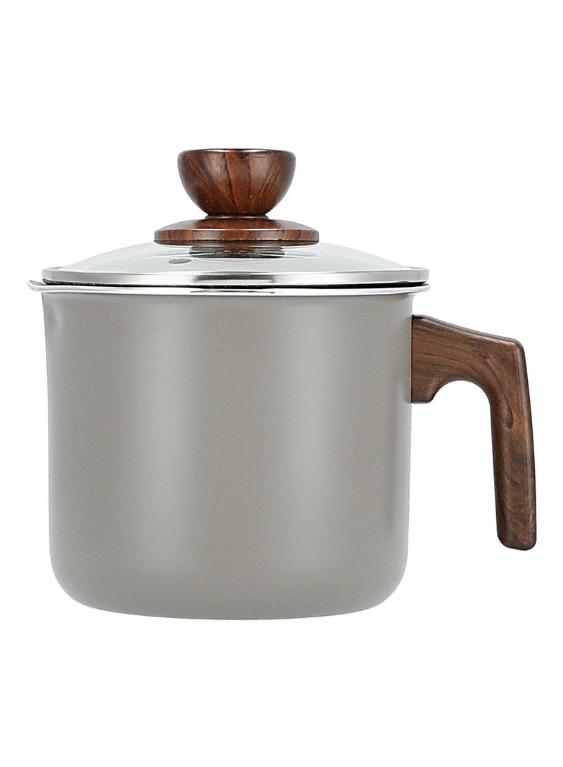 ALBERTO Granite Milk Pot with Glass Lid - Image 4