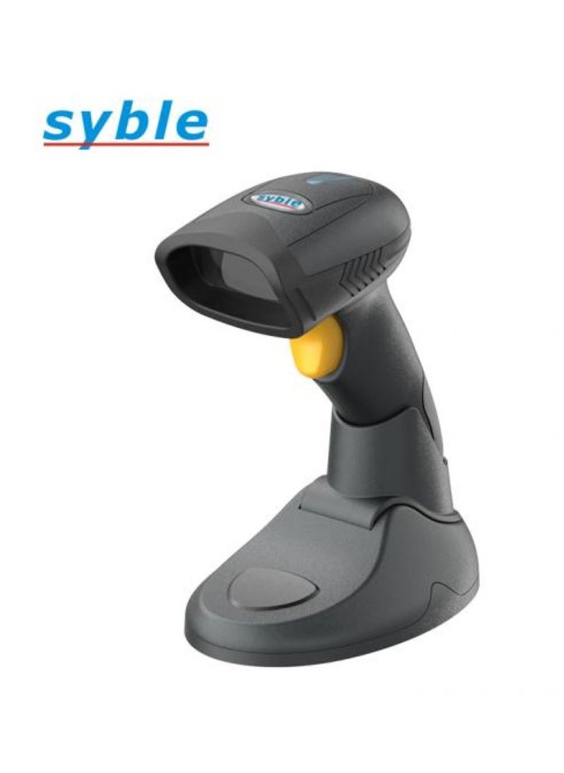 syble Handheld Wireless With Charging Base 2D Barcode Scanner XB-6221BT  - Image 1