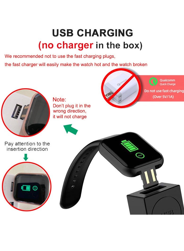 New Smart Bracelet Sports Mode Heart Rate Monitoring Pedometer Sports Bracelet White - Image 2