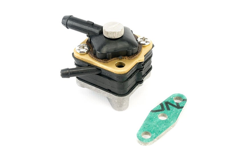 AA Ignition Fuel Pump with Gasket - Compatible with Johnson Evinrude Outboard Motor - Pre 1993 6hp, 9.9hp, 15hp Models - Replaces Part 395091, 397839, 18 7350, 397274, 391638 - Image 1
