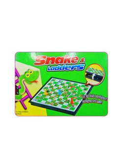 AL QADAH Snake & Ladder Game Set Classic Family Fun for Endless Entertaining Moments  - Image 1