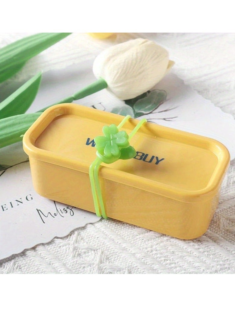 5pcs Multi-Purpose Silicone Rubber Strap Bands - Versatile Elastic Wraps for Lunch Box, Home Storage, and Organization - Reusable, Durable, and Easy to Use for Various Scenes and Decor - Image 4