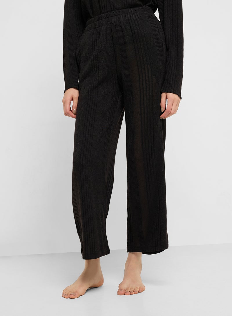 جينجر طقم بيجامة مريح بياقة مدورة وسروال - Image 4