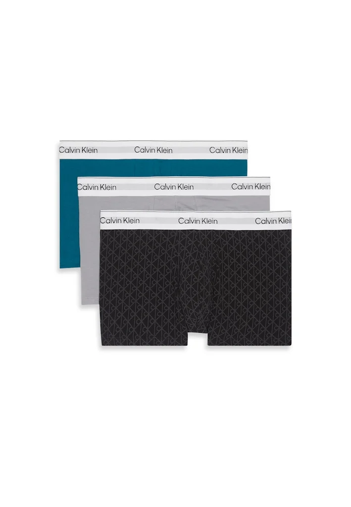 CALVIN KLEIN 3 Pack Trunks - Icon Cotton Stretch