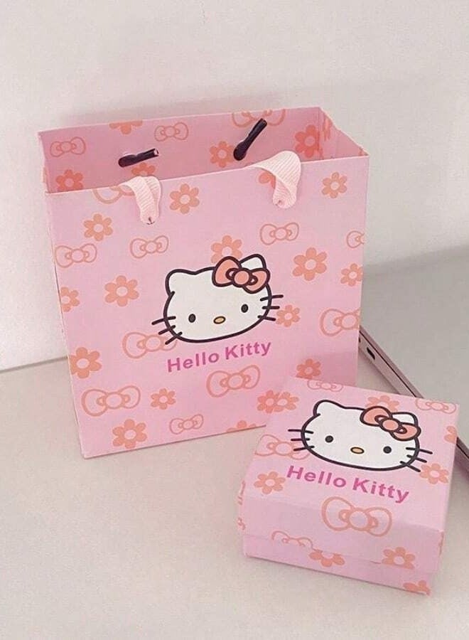 Jewelry Gift Box With A Cute Hello Kitty Style, Suitable For Gifts And Parties. - Image 1