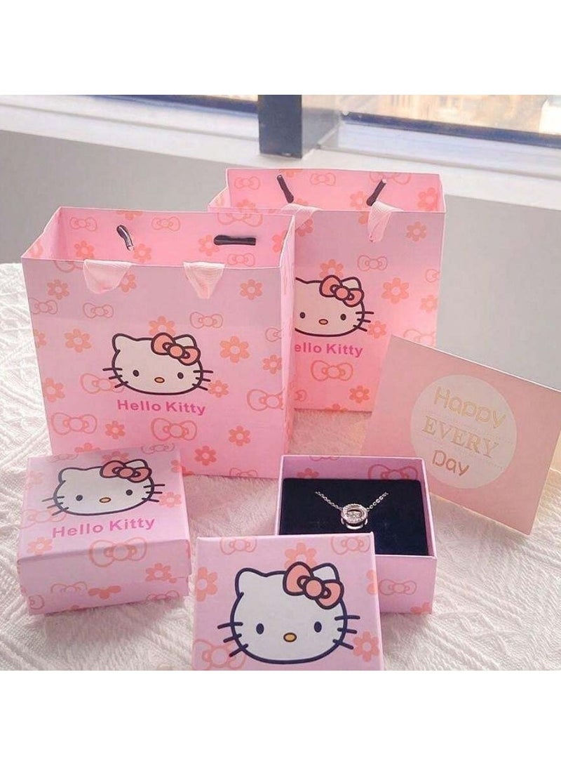 Jewelry Gift Box With A Cute Hello Kitty Style, Suitable For Gifts And Parties. - Image 4