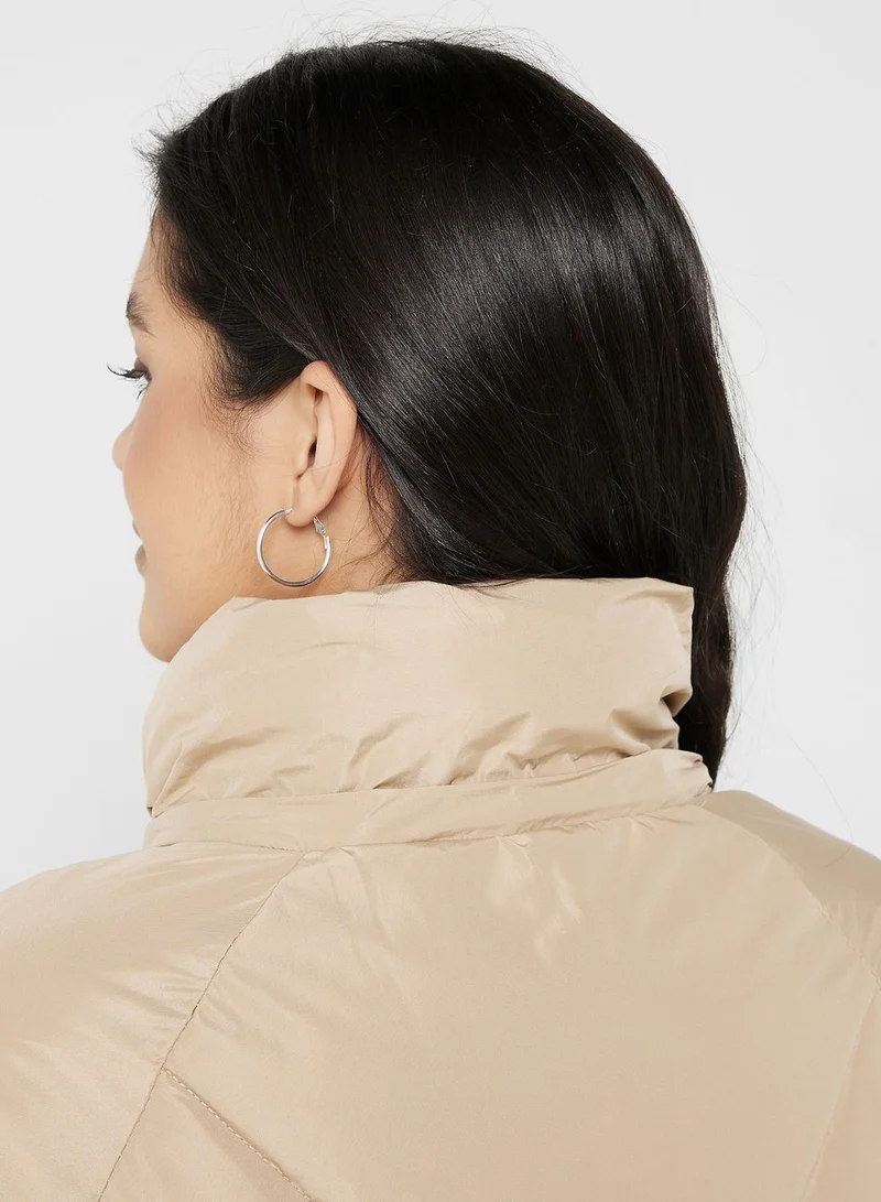 ELLA Longline Puffer Jacket
