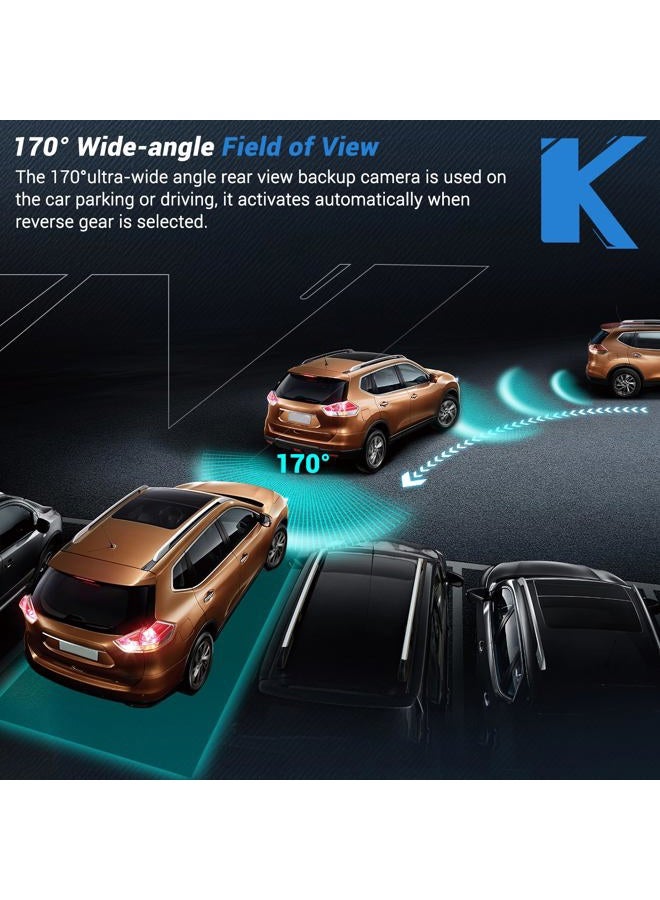 KUTTOLE 86267AJ10A Upgrade Rear View Backup Camera Compatible with Subaru Legacy Outback 2010-2014, 170° Wide Angle Park Assist Camera Replace 86267-AJ10B, 86267-AJ10A, 86267-AJ100 - Image 5