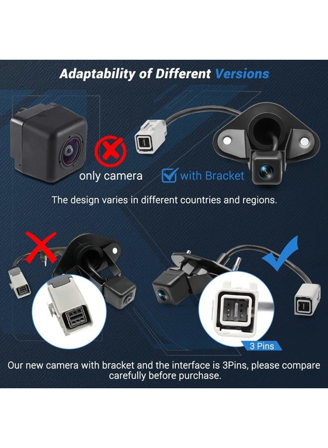 KUTTOLE 86267AJ10A Upgrade Rear View Backup Camera Compatible with Subaru Legacy Outback 2010-2014, 170° Wide Angle Park Assist Camera Replace 86267-AJ10B, 86267-AJ10A, 86267-AJ100 - Image 3