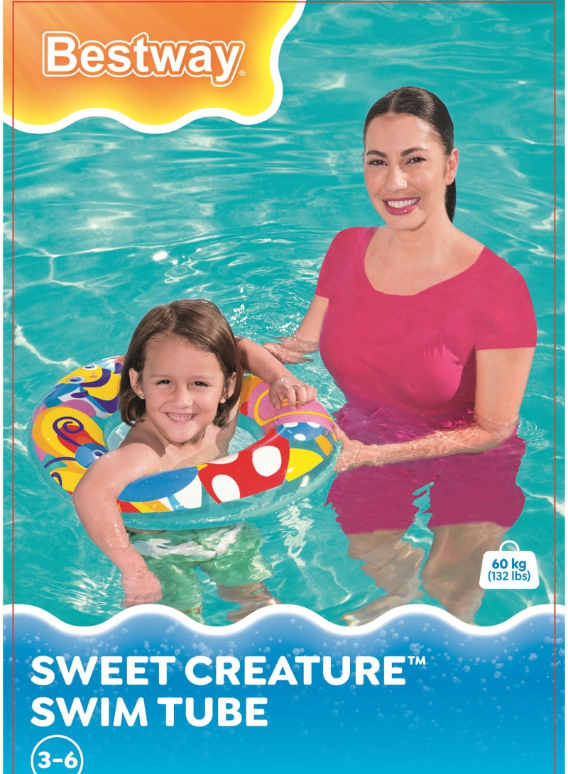 بست واي أنبوب سباحة سويت كريتشر من بيست واي، 56 سم، #36013 - Image 1