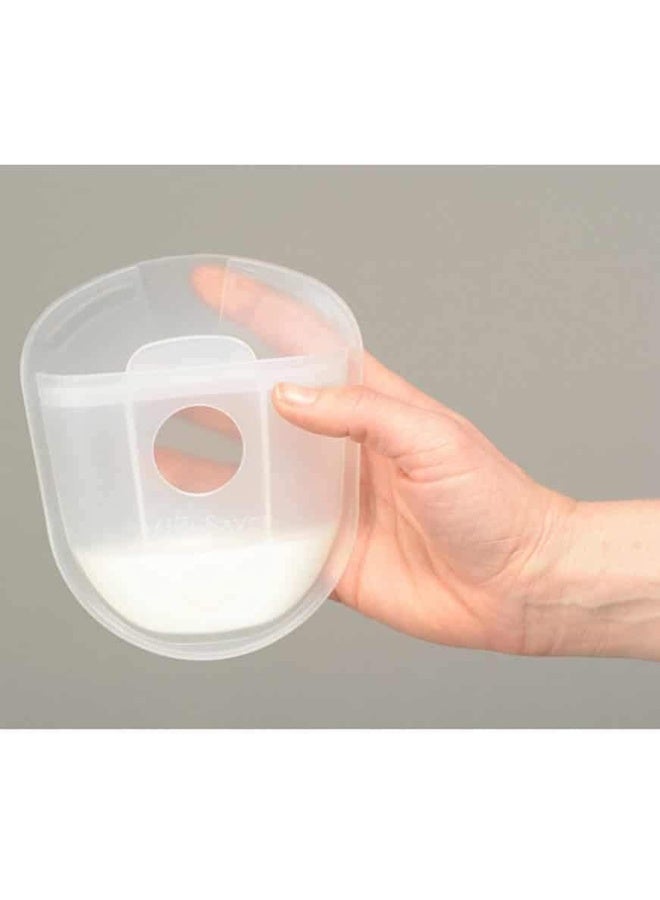 ميلكيز Milk-Saver Breast Milk Collector Storage - Image 2