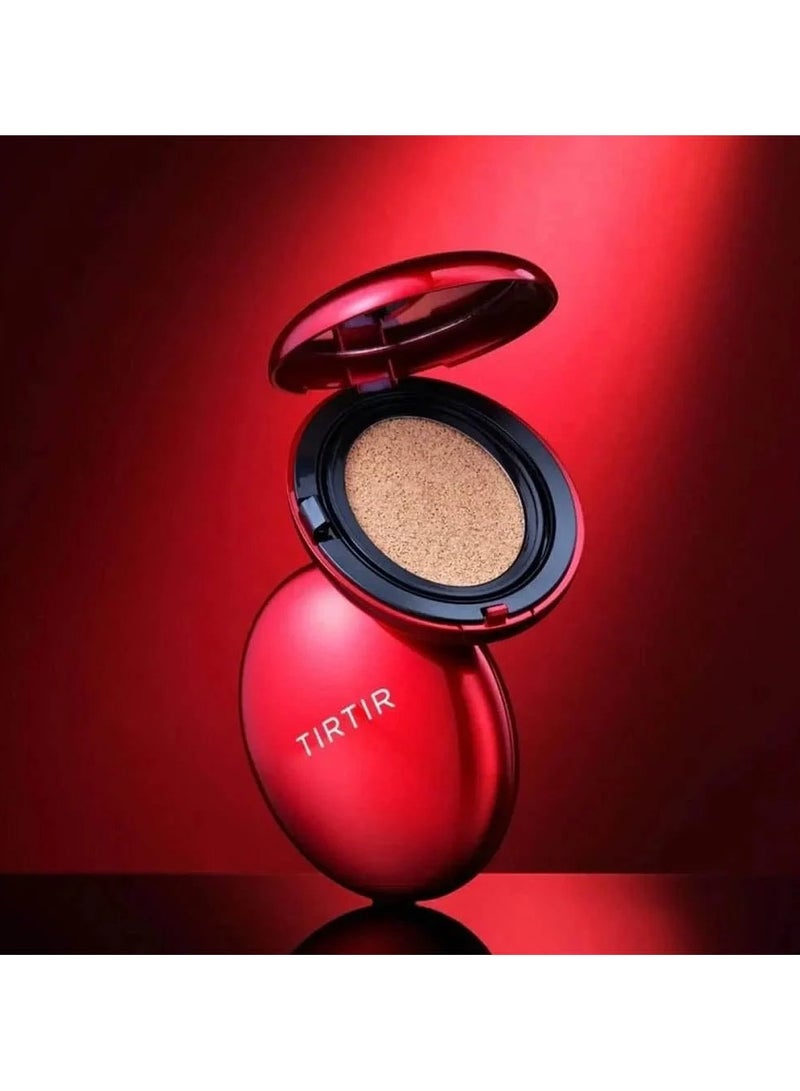 TIRTIR Red Cushion Mask Fit 24W Soft Beige Foundation - 18g - Image 4