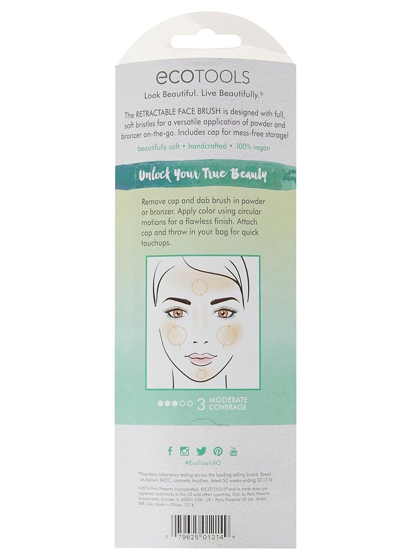 Ecotools EcoTools Retractable Face Brush Makeup Brush  - Image 3