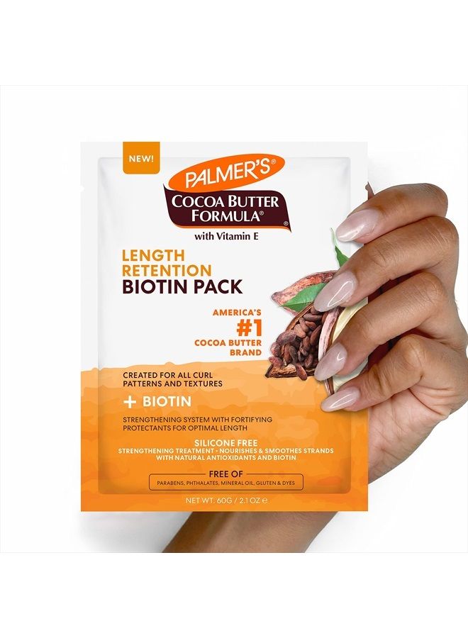 PALMER'S Cocoa Butter & Biotin Length Retention Biotin Pack, 2.1 Ounce - Image 3