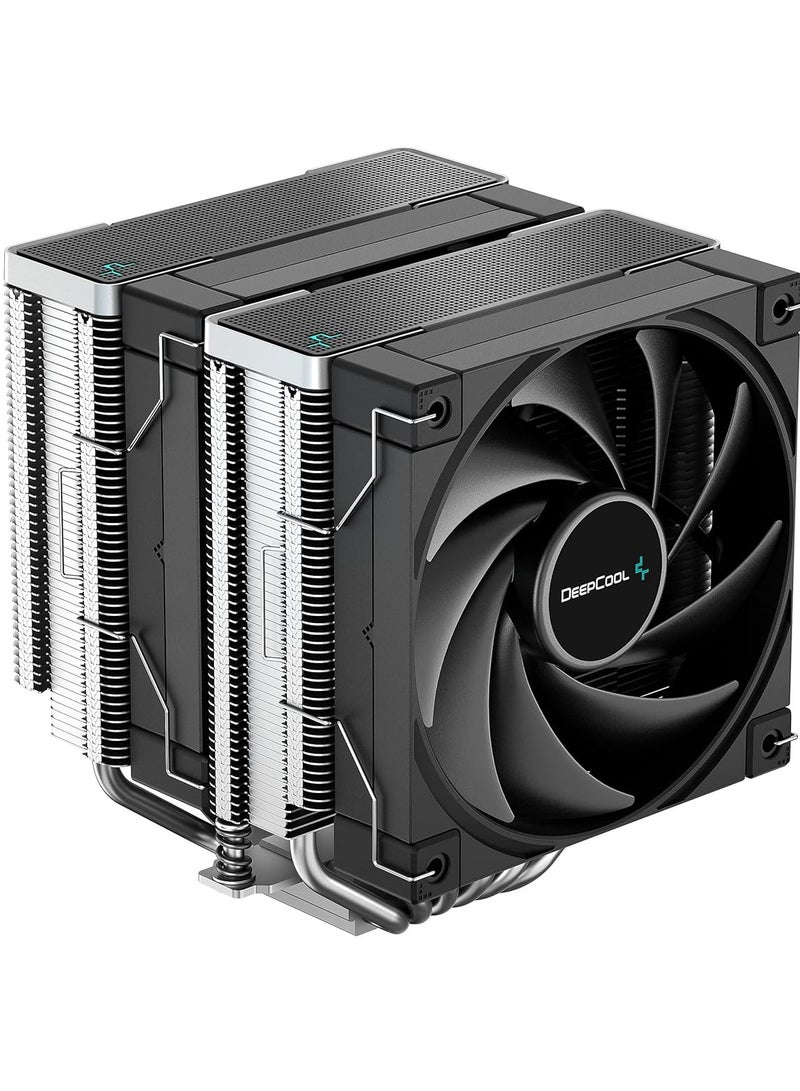 DEEPCOOL AK620-1850RPM- 4pin PWM CPU Cooler Fan Support LGA2066/2011-v3/2011/1700/1200/1151/1150/1155 I AMD AM4 - R-AK620-BKNNMT-G - Image 1