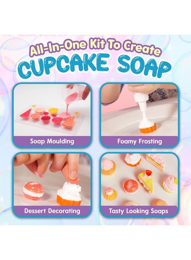 Playz Yummy Cupcake Soap & Bubbles Diy Science Kit Fun Stem Gift For Age 8 9 10 11 12 Year Old Girls And Boys Educational Arts And Crafts For Kids Age 812  - Image 3