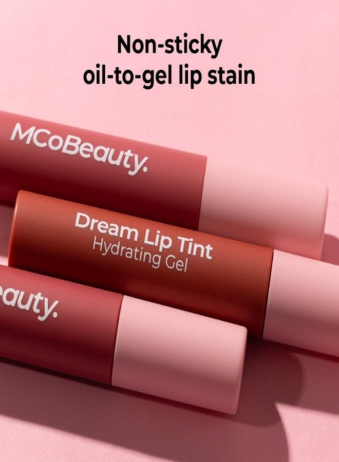MCoBeauty Dream Lip Tint Hydrating Gel Semi Matte Lip Stain - Nude Peach - Image 5