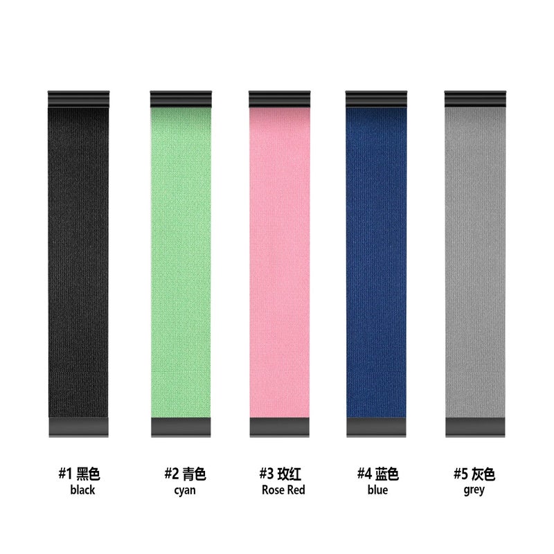 Bluejw Replacement Watch Strap for Whoop 5.0 4.0 – Comfortable Breathable Pink Waterproof Nylon Band Compatible with Whoop MG Hydrokint - Image 1