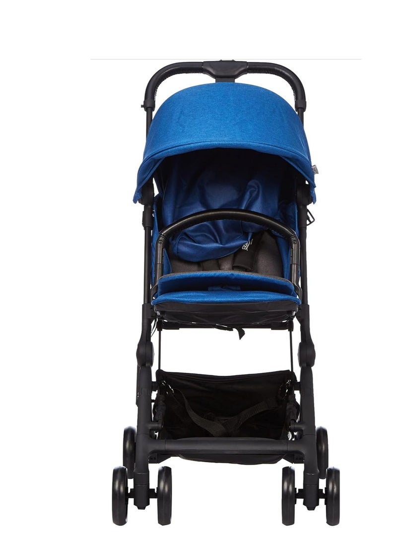 Generic Multifunctional Portable Folding Baby Stroller Four Wheeled Stroller For Sitting And Lying Baby One Button Retraction  - Image 2
